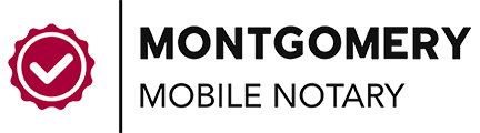 Montgomery Mobile Notary Logo